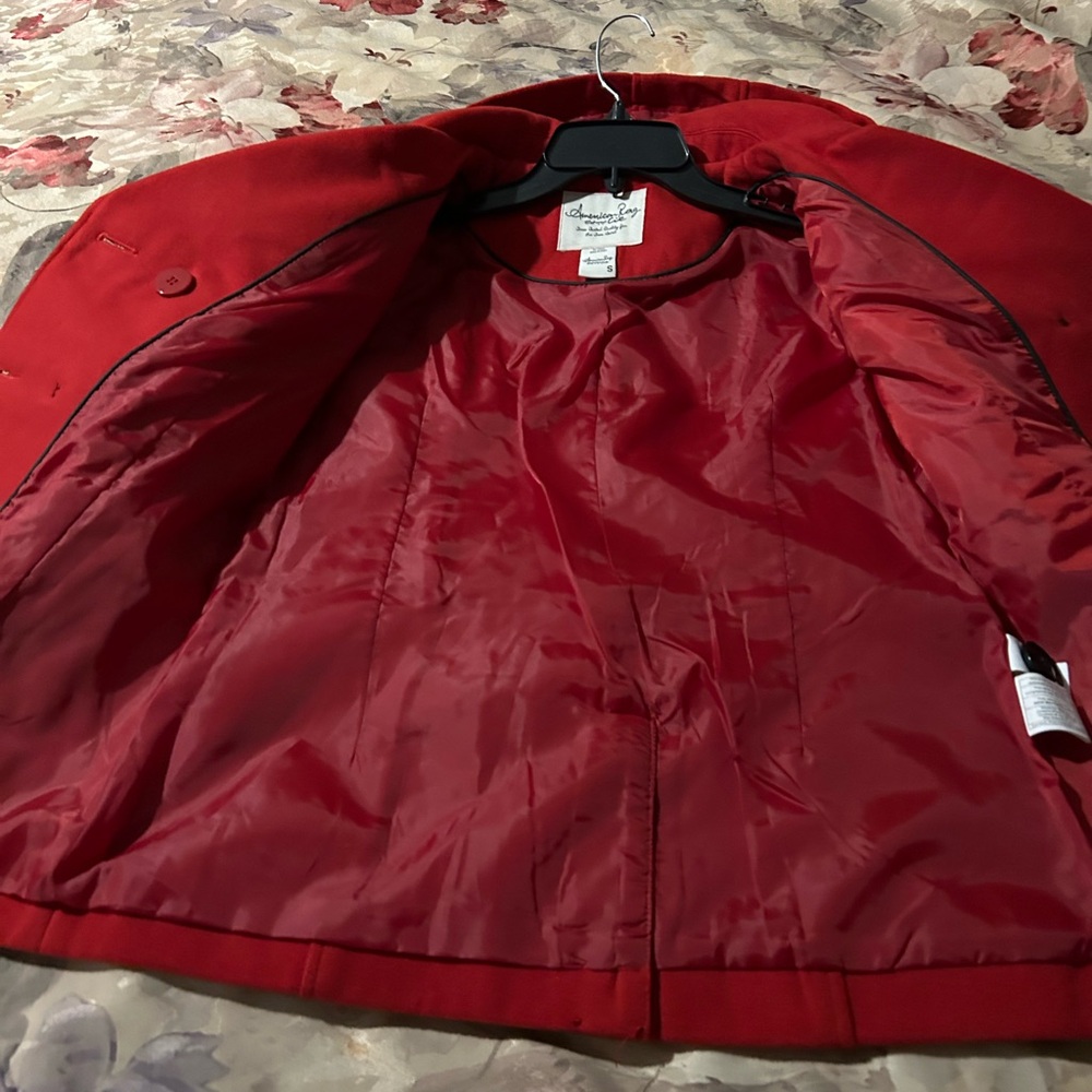 American Rag Pea Coat - Red - Picture 8 of 11